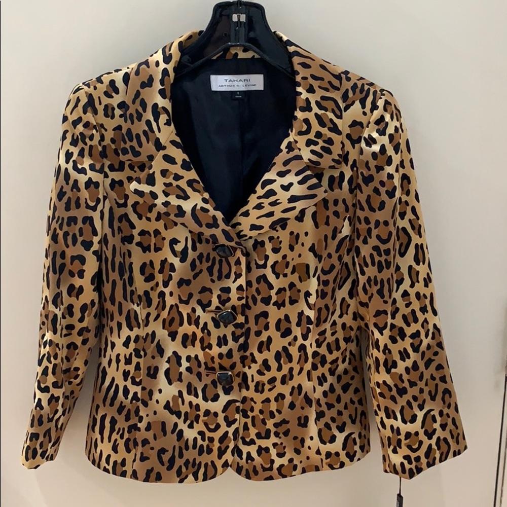 NWT Leopard print jacket